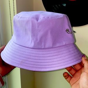lavender bucket hat